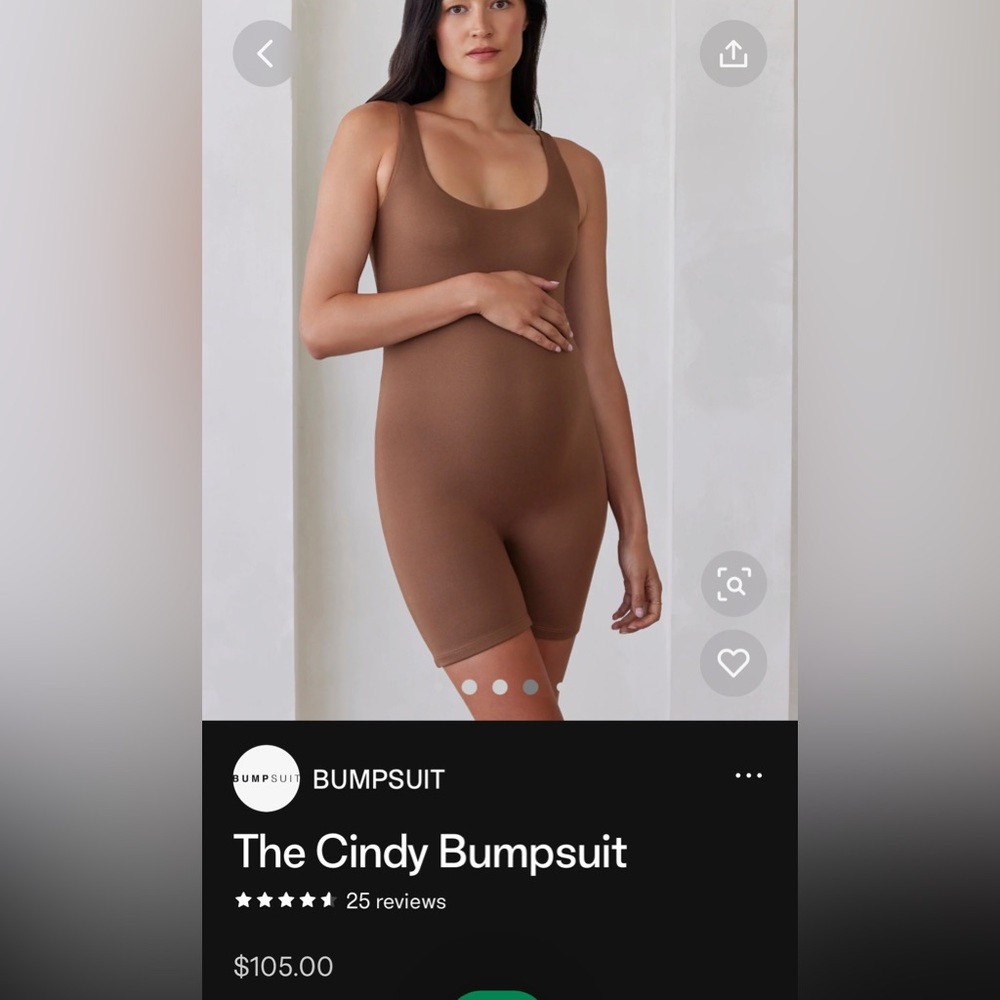 Bumpsuit maternity one piece